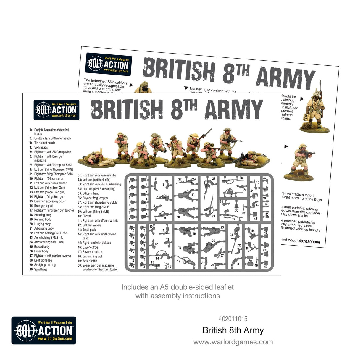 British 8th Army Platoon