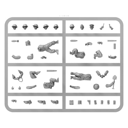 British Heavy weapons platoon (plastic)