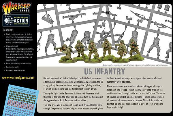 US Infantry Platoon - WWII American GIs