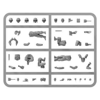 US Heavy weapons platoon (plastic)