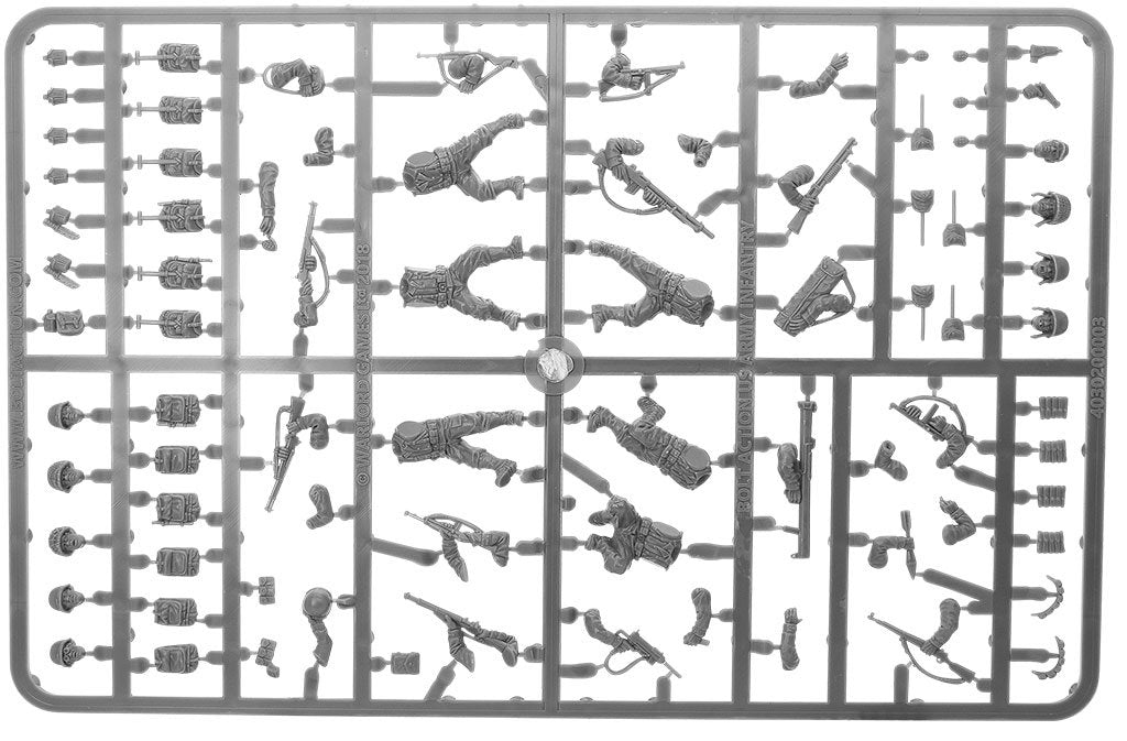 US Infantry Platoon - WWII American GIs