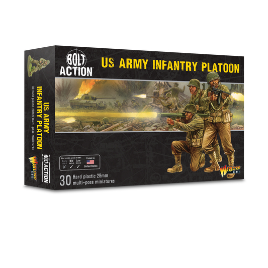 US Infantry Platoon - WWII American GIs